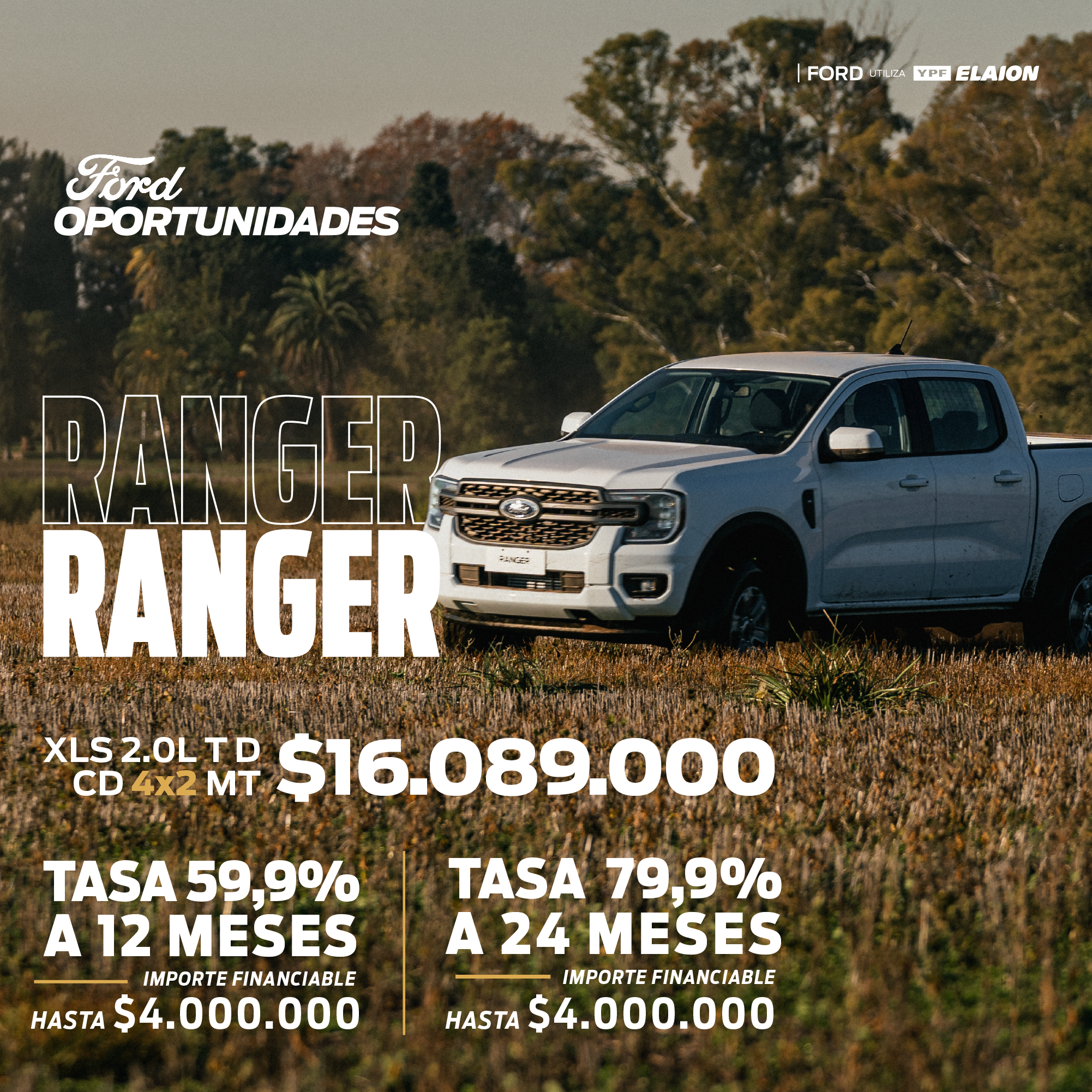 RANGER XLS 4X2